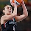 Portland Fire guard Carla Leite (0) shoots a free throw.