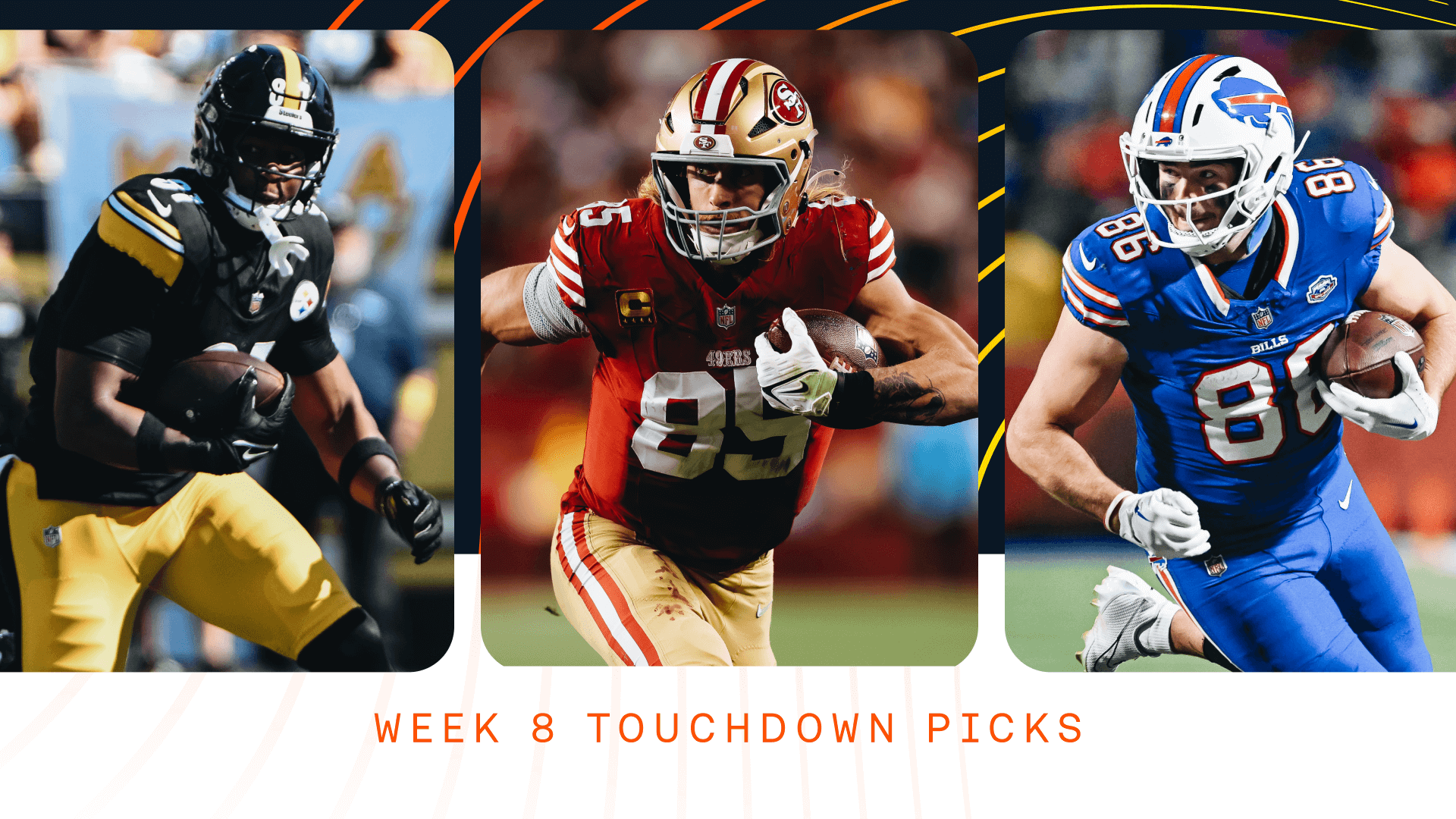 NFL Anytime Touchdown Picks, TD Bets & Week 8 TD Parlay