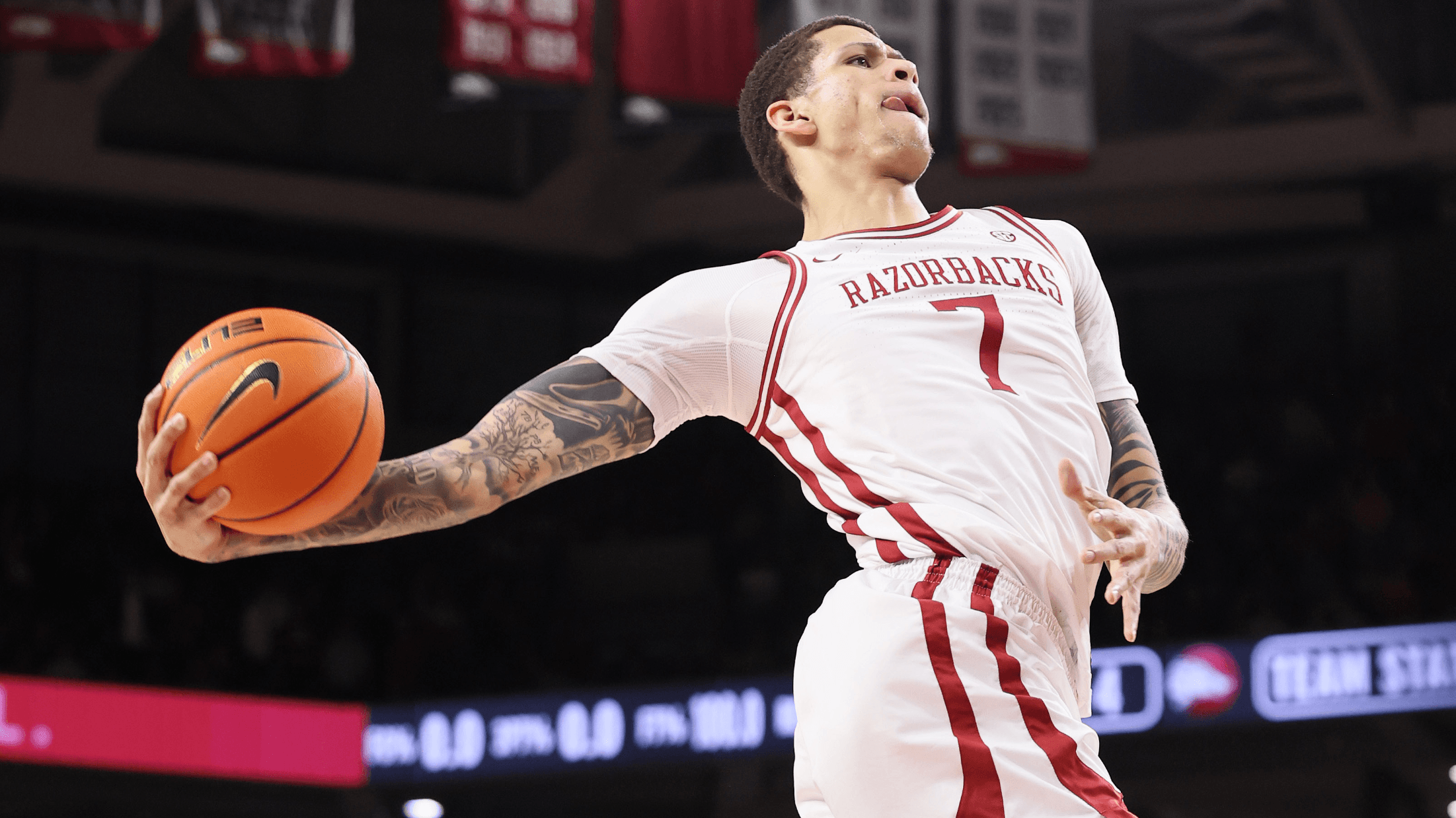 Arkansas Razorbacks college basketball Trevon Brazile