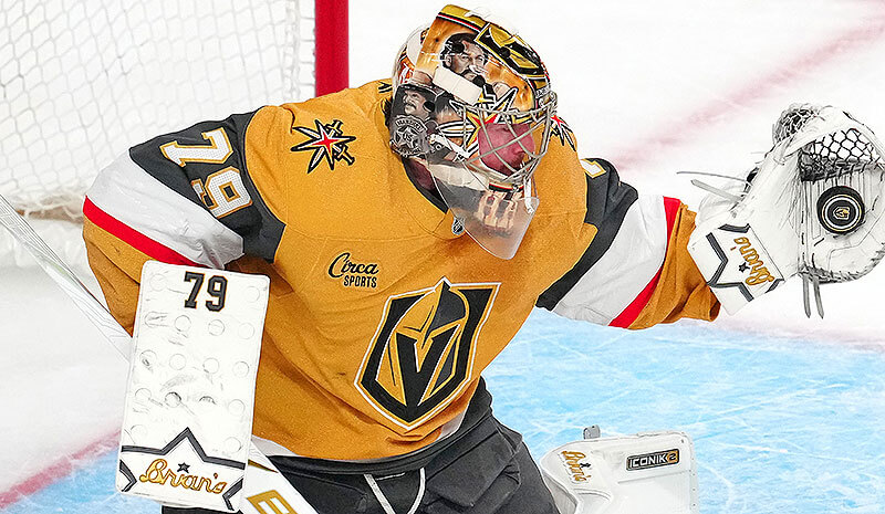Carter Hart Vegas Golden Knights NHL