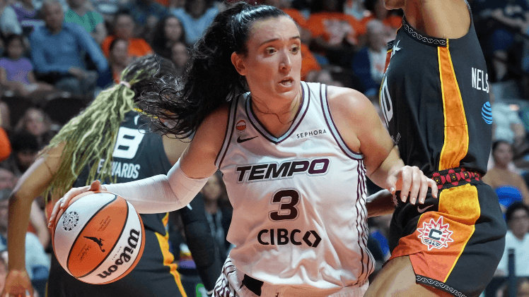 Toronto Tempo guard Marina Mabrey WNBA