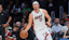 Miami Heat guard Jaime Jaquez Jr. (11) drives to the basket against Charlotte Hornets during the fourth quarter at Kaseya Center.