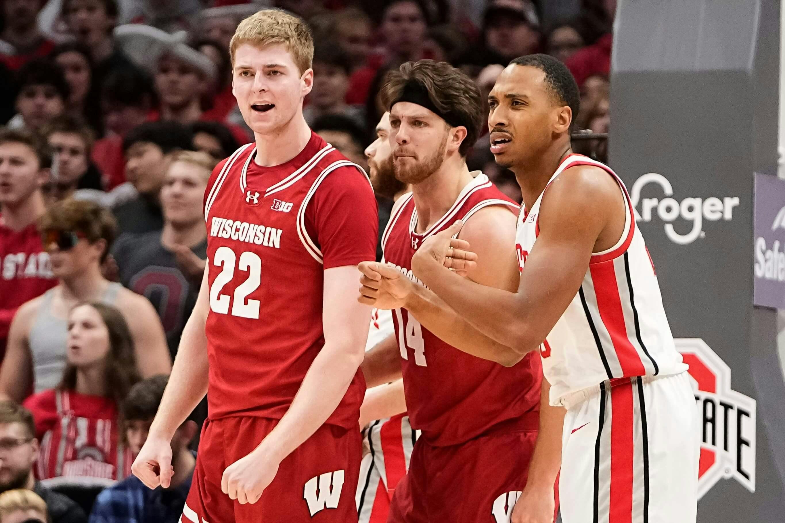 Wisconsin Badgers NCAAM Steven Crowl