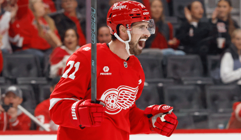 NHL Player Props & Best Bets for Today, November 2: Larkin Lights the Lamp