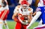 Kansas City Chiefs tight end Travis Kelce in NFL action.