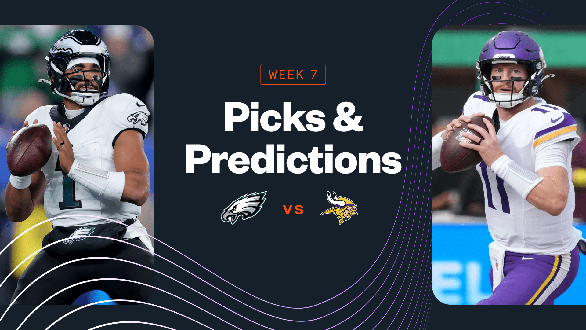 Eagles vs Vikings Predictions, Picks & Best Bets for Today's NFL Week 7 Game