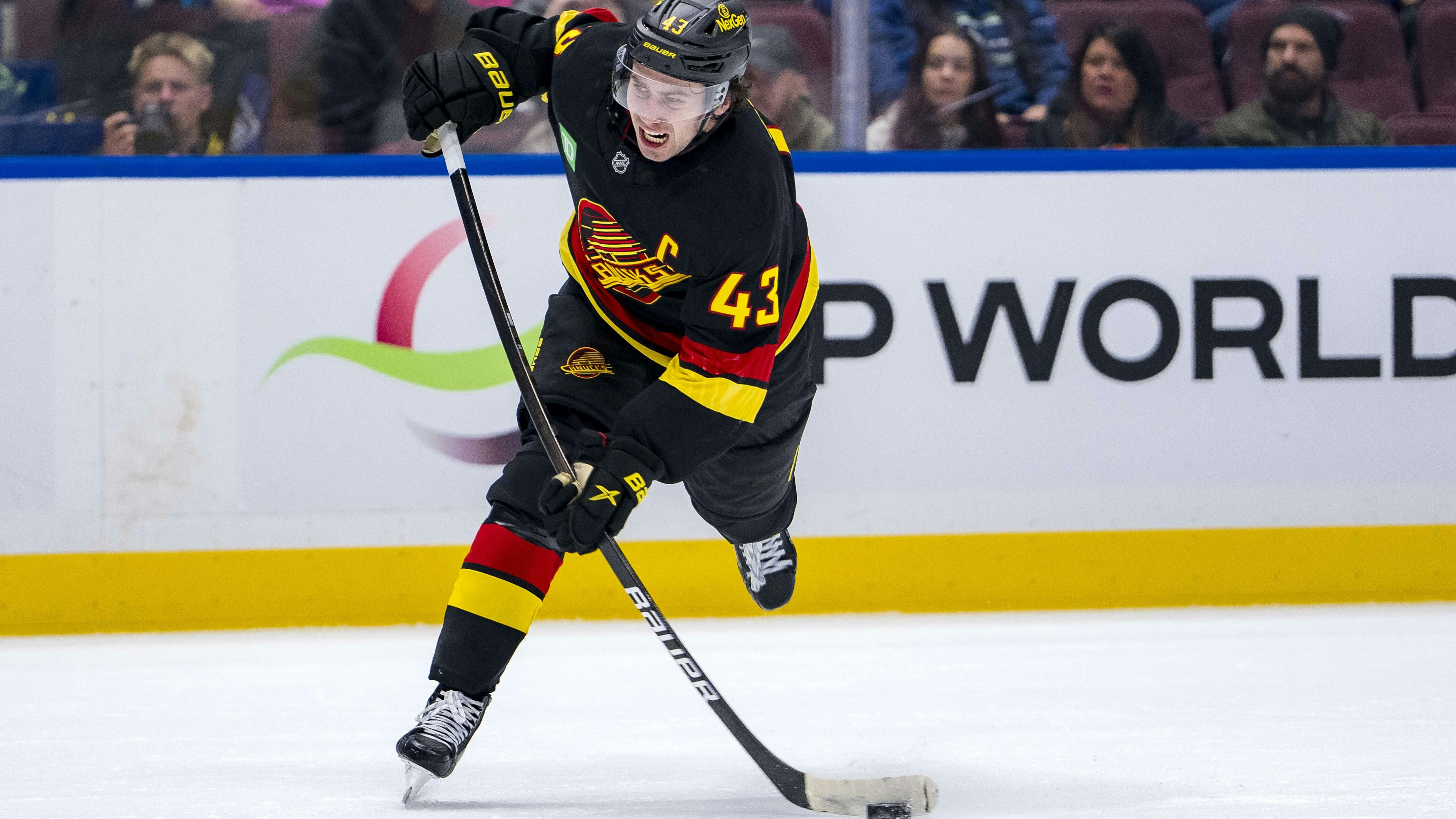 Quinn Hughes Vancouver Canucks NHL