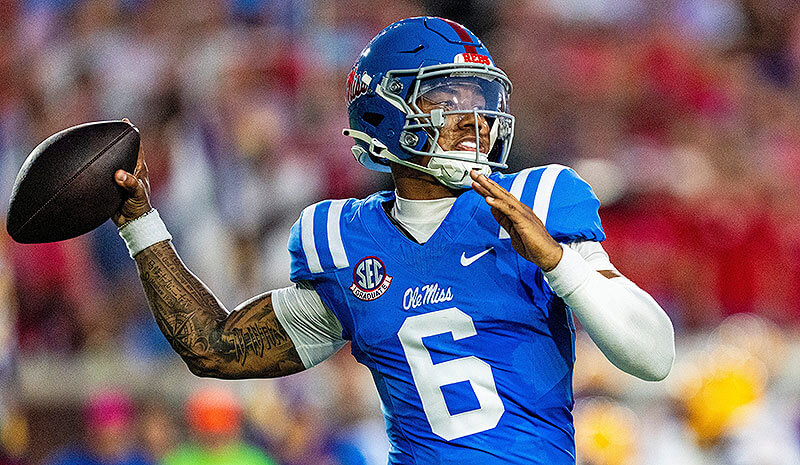 Trinidad Chambliss Ole Miss Rebels NCAAF