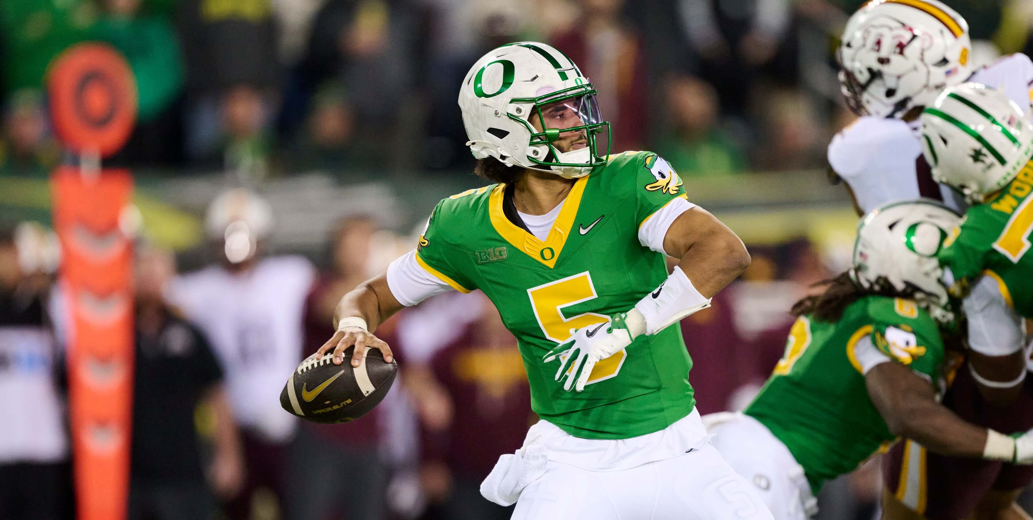 College Football Playoff Computer Picks: Oregon vs. James Madison Player Props