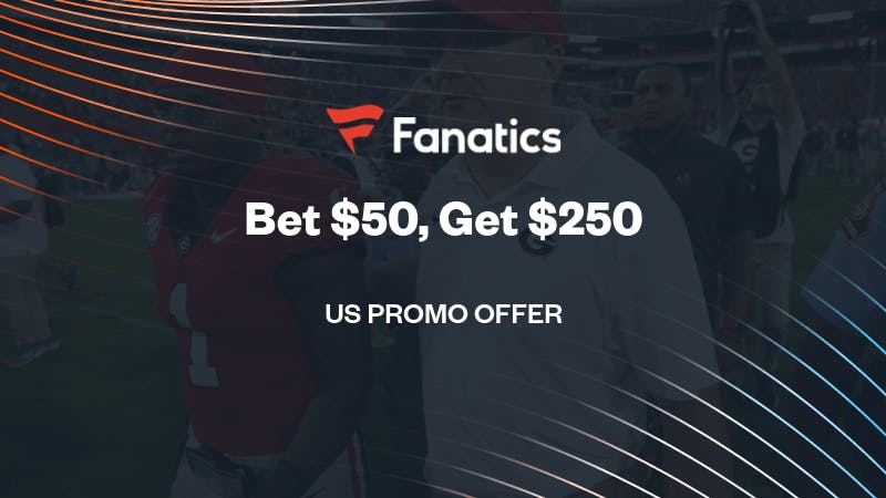 Fanatics Sportsbook Promo for Georgia vs Auburn