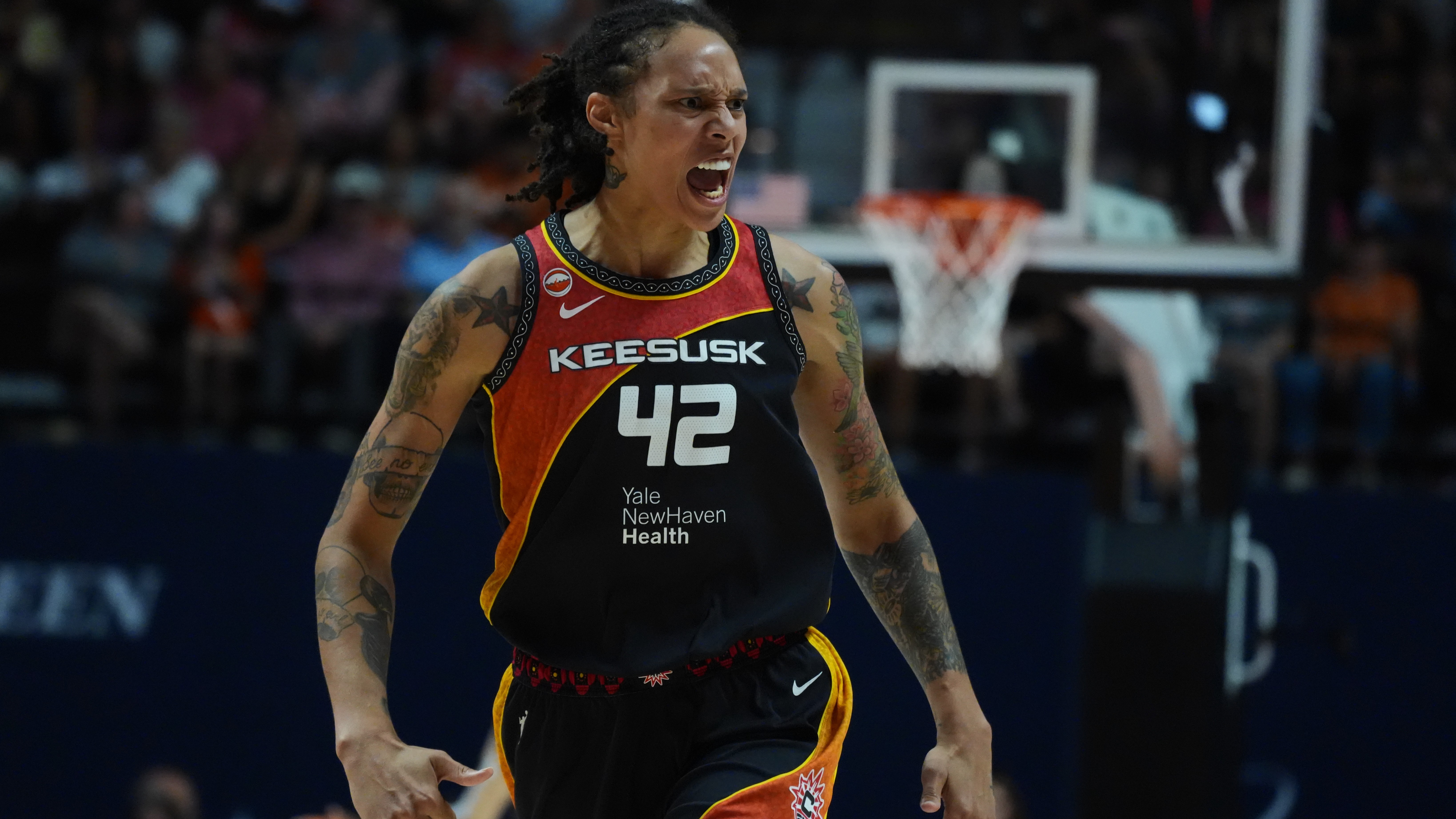 Brittney Griner WNBA Connecticut Sun