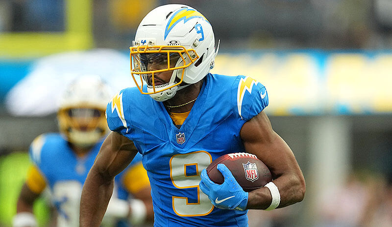 Tre Harris Los Angeles Chargers NFL