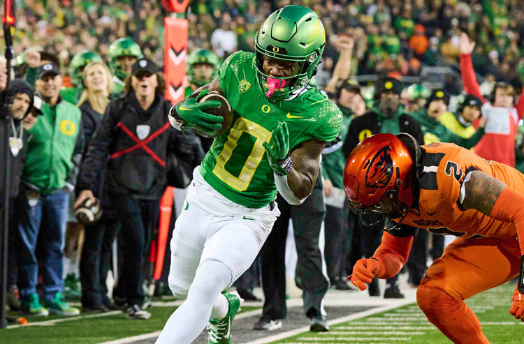 How To Bet - Oregon vs Washington Odds, Picks, and Predictions: Irving Leads Oregon's Offensive Charge