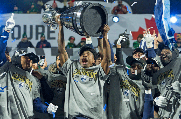 2022 Grey Cup Odds: Argos Pull Off Upset to Capture Grey Cup