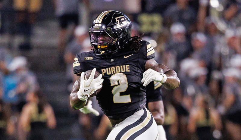 Purdue running back Fame Ijeboi (2).