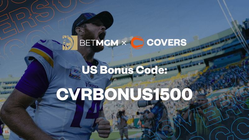 BetMGM Bonus Code 'CVRBONUS1500' for Jets vs Vikings