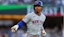 New York Mets shortstop Francisco Lindor (12) rounds the bases during the first inning.