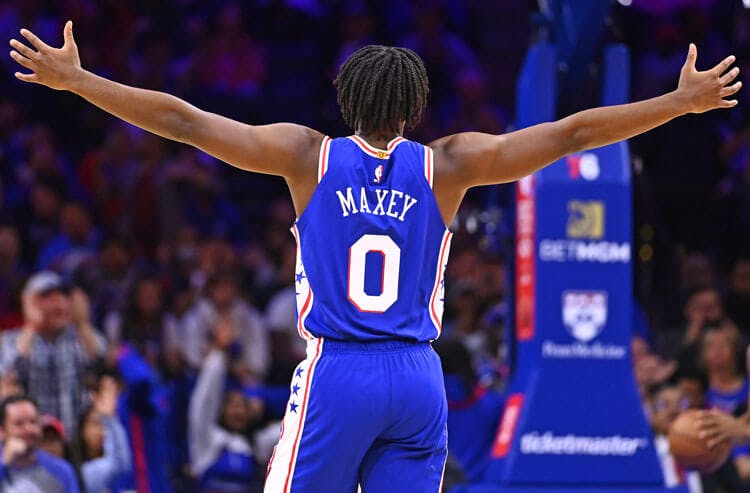 Tyrese Maxey Philadelphia 76ers NBA