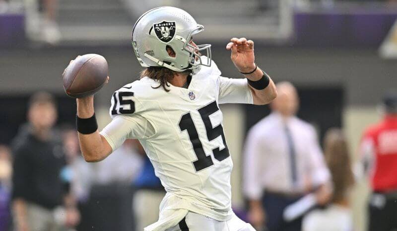 Gardner Minshew Las Vegas Raiders NFL