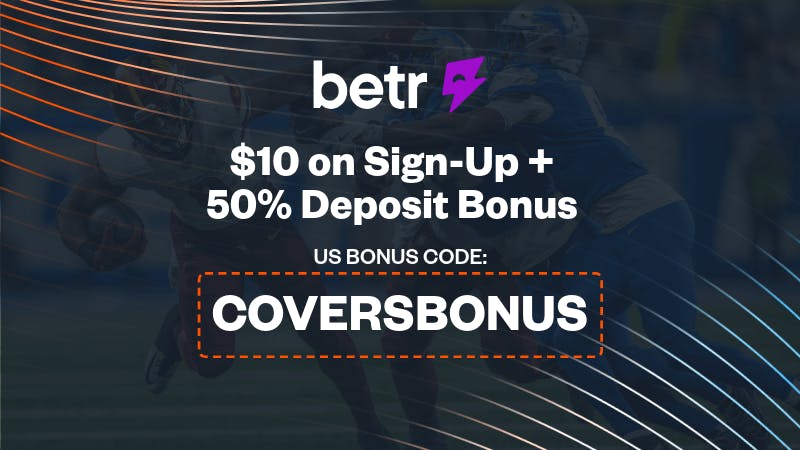 Betr Picks Promo COVERSBONUS: Get $210 in Bonuses for Lions vs. Commanders NFL Week 10