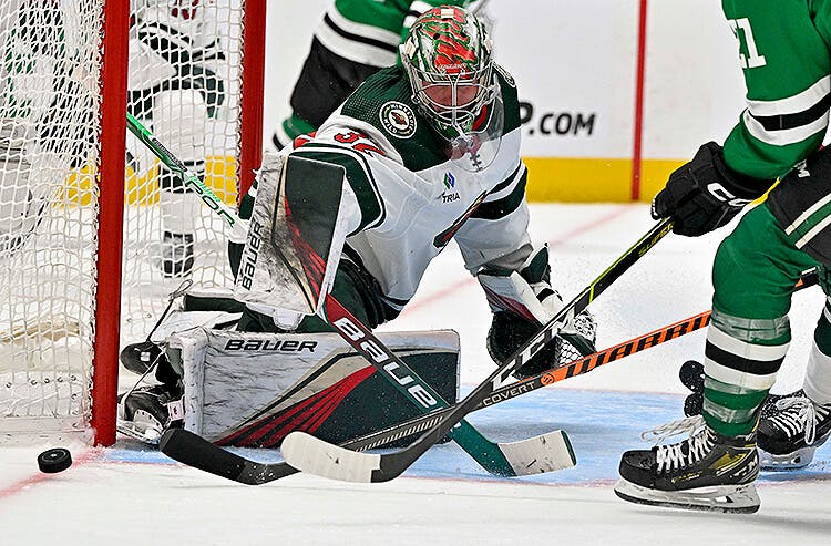 Filip Gustavsson Minnesota Wild NHL