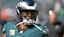 Philadelphia Eagles running back Saquon Barkley (26) against the Denver Broncos.