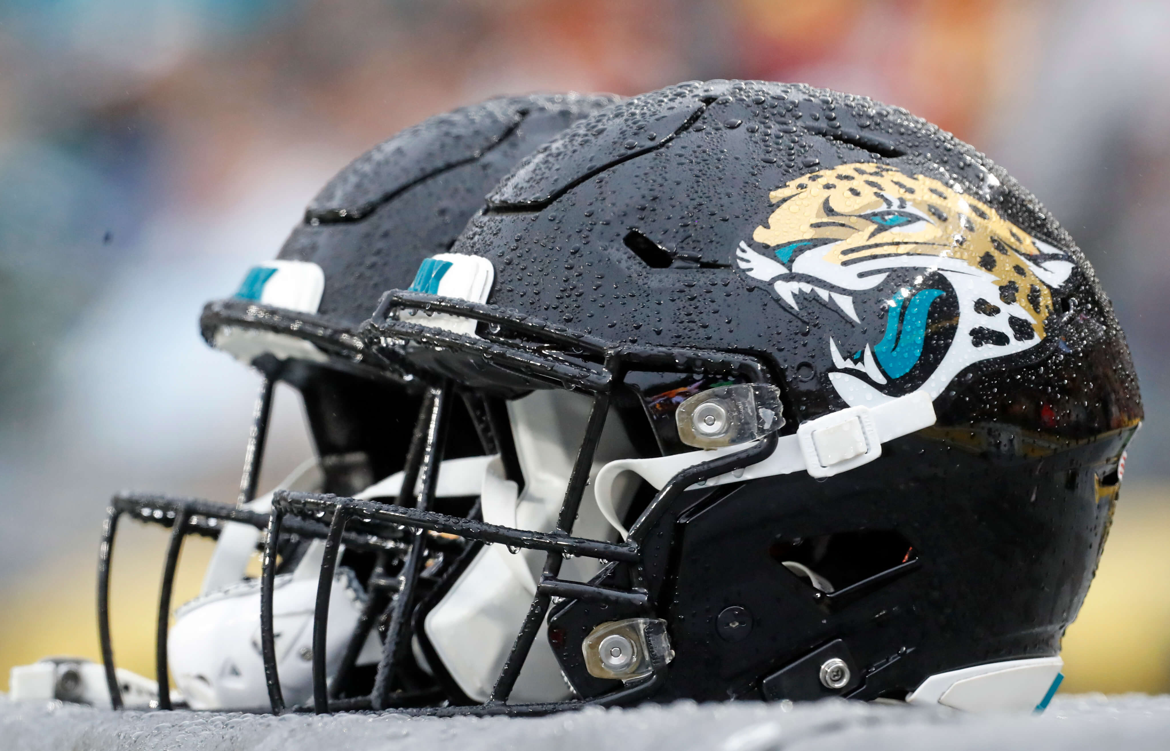 Jacksonville Jaguars NFL logo helmet