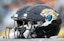 Jacksonville Jaguars helmets