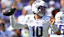 TCU Horned Frogs quarterback Josh Hoover (10) throws the ball during the first half against the SMU Mustangs at Amon G. Carter Stadium.