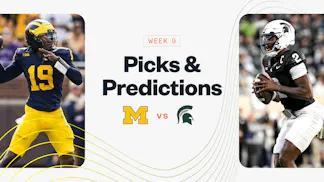How To Bet - Michigan vs Michigan State Prediction, Picks & Odds for Tonight — College Football Week 9