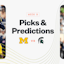 Michigan Wolverines Michigan State Spartans NCAAF