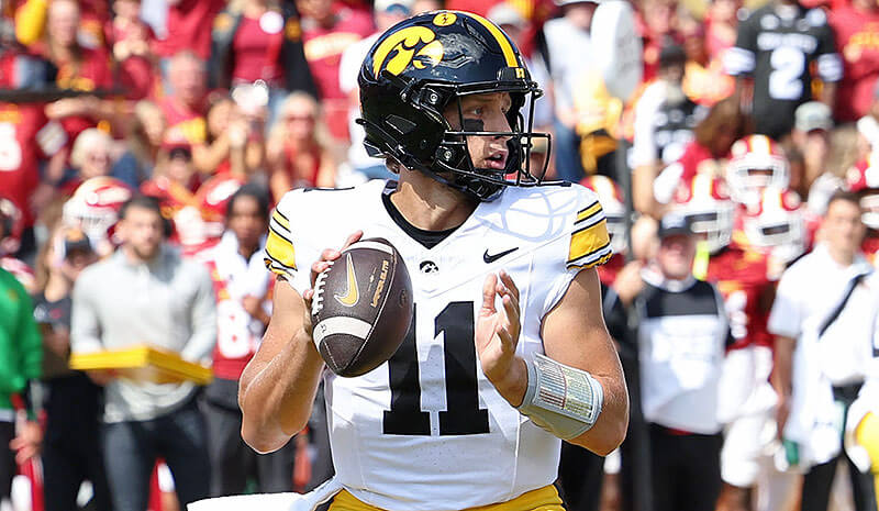 Iowa vs Rutgers Same-Game Parlay for College Football Week 4
