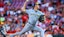 Milwaukee Brewers starting pitcher Jacob Misiorowski (32) pitches against the Cincinnati Reds.