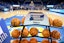  A rack of basketballs with the March Madness logo before that start of the UCLA Bruins - Ohio State Buckeyes game at Pauley Pavilion presented by Wescom. Mandatory Credit: Robert Hanashiro-Imagn Images