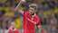 Wrexham's Josh Windass celebrates scoring their side's third goal of the game during the Sky Bet Championship match at Carrow Road.