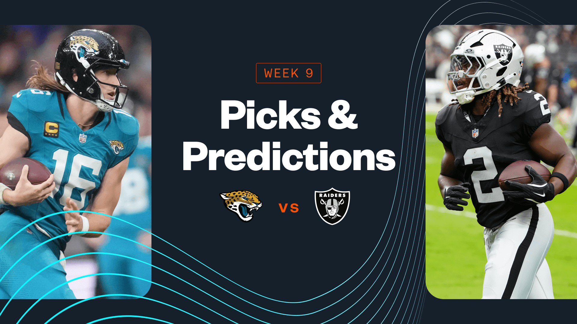 Jaguars vs Raiders Predictions, Picks & Best Bets for Today's NFL Week 9 Game