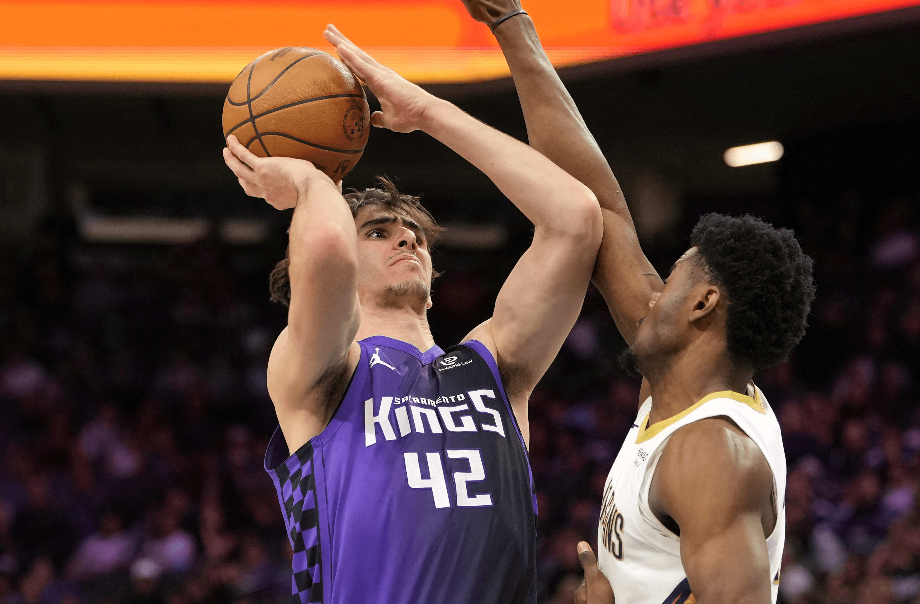 Maxime Raynaud of the Sacramento Kings NBA