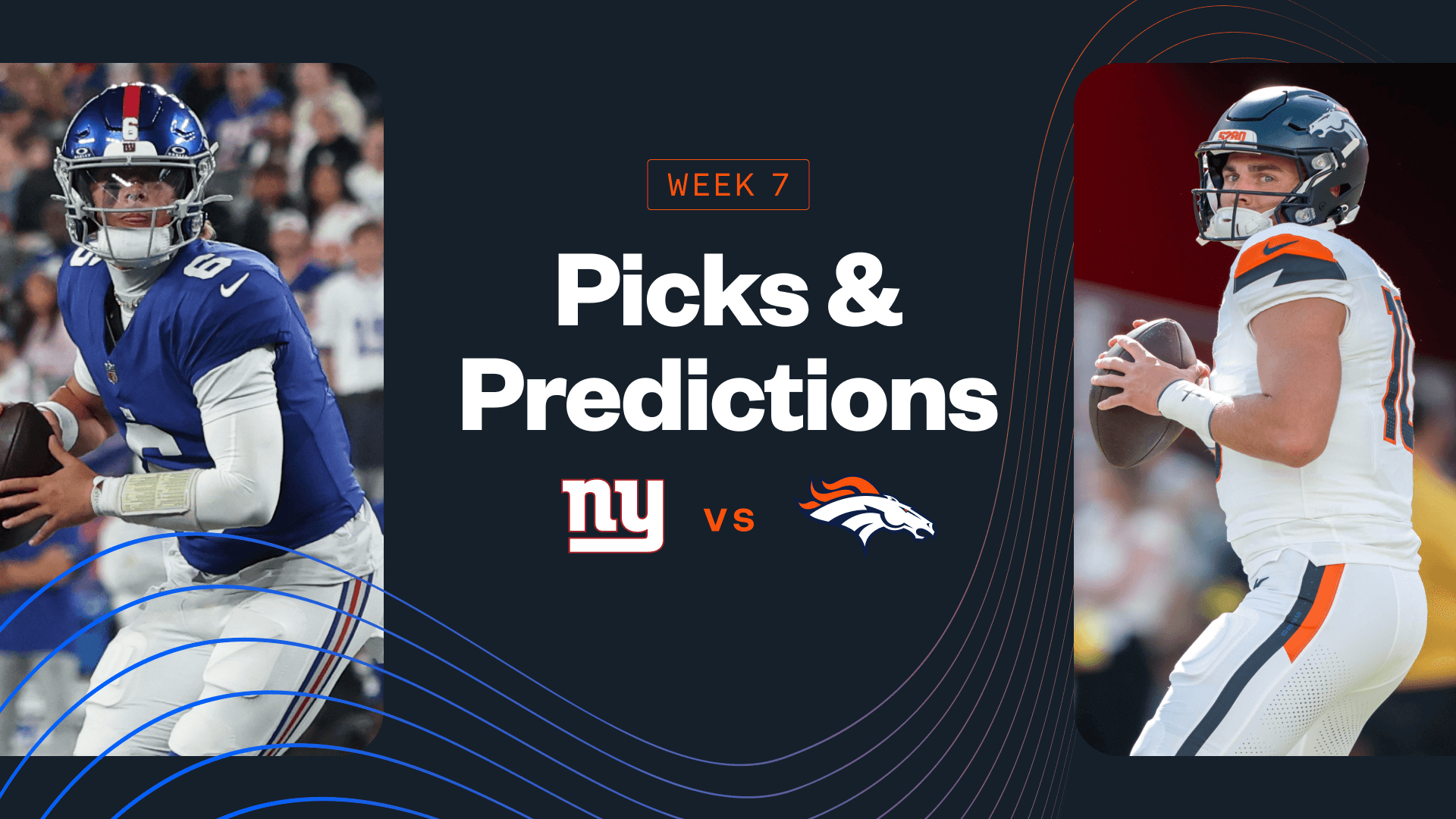 Giants vs Broncos Predictions, Picks & Best Bets for Today — NFL Week 7