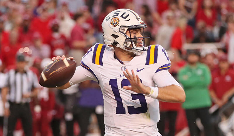 LSU vs Texas A&M Player Props & Best Bets: Nussmeier Lets It Fly in College Station