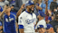 Los Angeles Dodgers right fielder Teoscar Hernandez (37) celebrates his three-run home run.