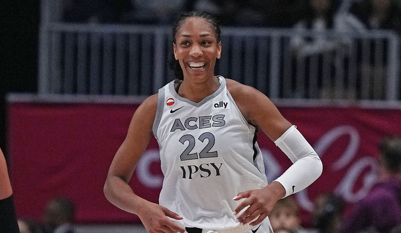 A'ja Wilson Las Vegas Aces WNBA
