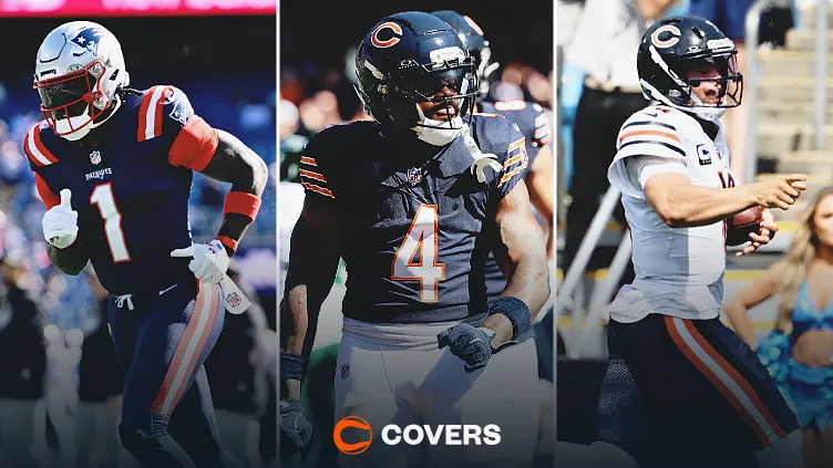 Patriots vs Bears Prop Picks. Chicago Bears running back D'Andre Swift NFL