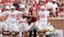 Oklahoma's John Mateer (10) scrambles in the second half.