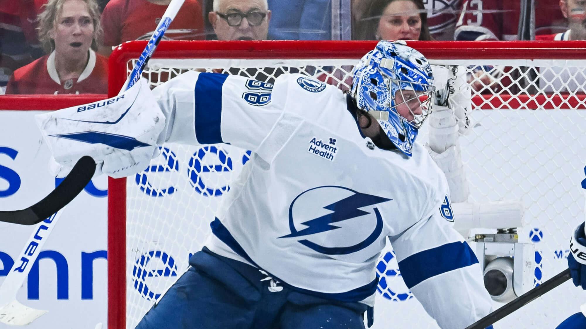 NHL Player Props & Best Bets for Today, April 29: Vasilevskiy Plays Giant