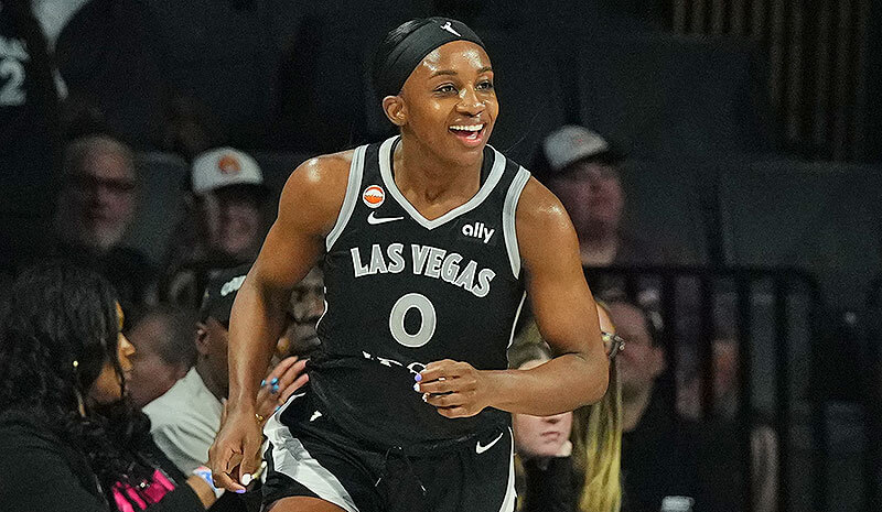 Jackie Young Las Vegas Aces WNBA