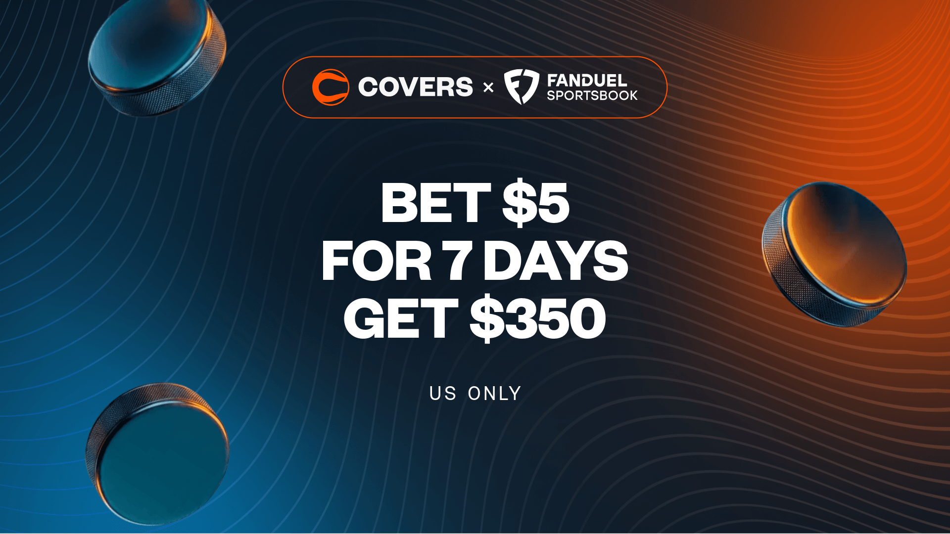 Get $350 In Bonus Bets Guaranteed When You Bet $5 for 7 Days! 