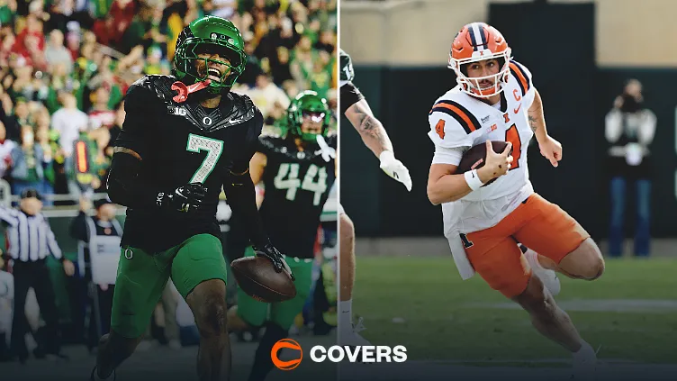 Oregon vs Illinois Prediction, Picks & Odds Today: CFB Week 8