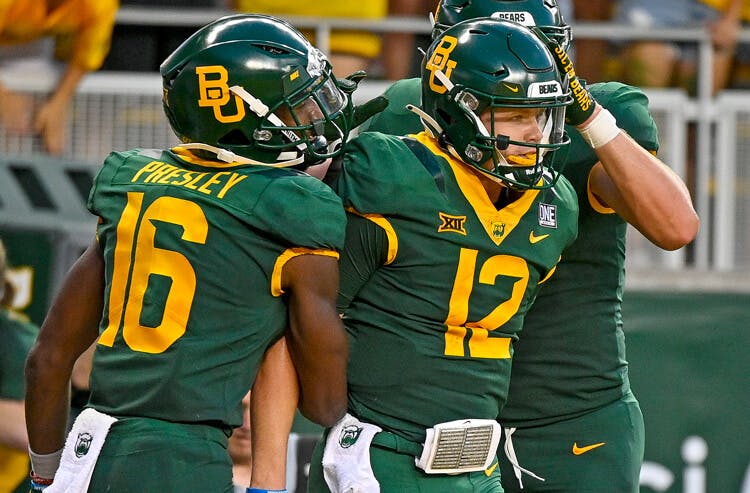 Blake Shapen Baylor Bears college football picks