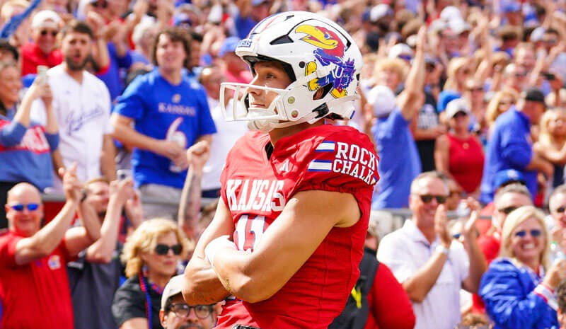 Luke Grimm Kansas Jayhawks NCAAF