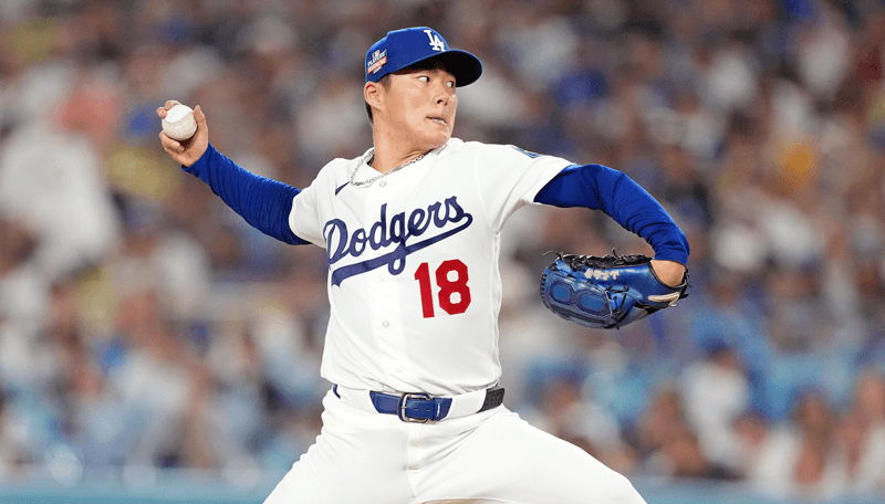Yoshinobu Yamamoto Los Angeles Dodgers MLB